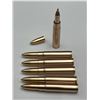 Image 2 : Lot of Six Bullet-Shaped Ballpoint Pens with Removable Caps