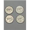 Image 2 : 4 Canadian 25-Cent Coins, 1867-1967 Centennial, Lynx Design