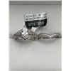 Image 4 : Jeulia Premium Artisan Jewelry Wedding Ring Set, Size 5 US
