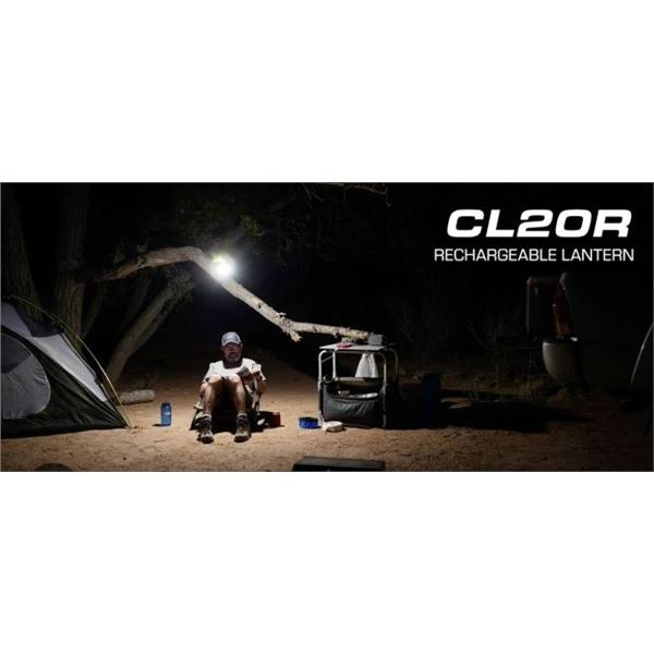 Fenix CL20R Micro USB Rechargeable Camping Lantern – Max 300 Lumens