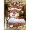 Image 2 : Reindeer Themed Festive Pinata With Accessories