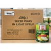 Image 1 : Libby’s Sliced Pears in Light Syrup, 24×398 ml, Product of China