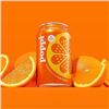 Image 1 : Poppi Orange Prebiotic Soda Cans – 12 oz, Case of 24