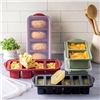 Image 1 : Trudeau Clever Cubes Freezer Tray Set with Release Feature