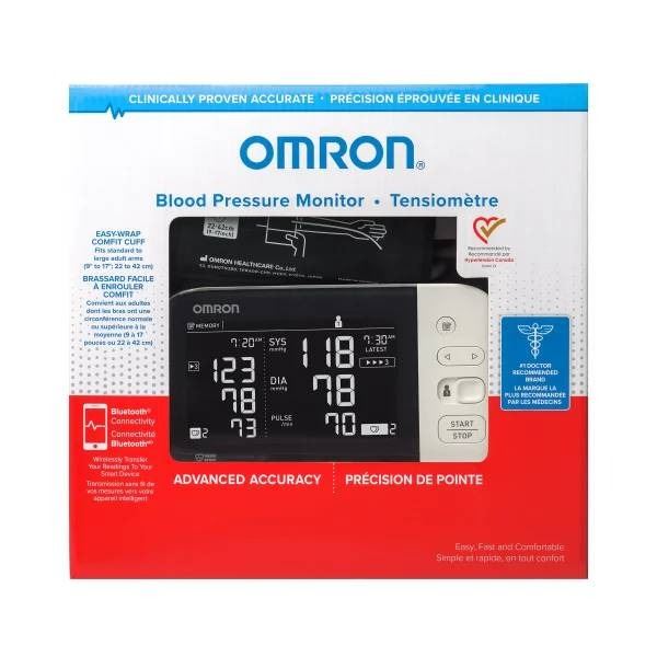 Omron Blood Pressure Monitor with Advanced Accuracy