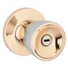 Image 1 : LOT OF 2 Elements by Weiser Beverly Passage Door Knob in Bronze/Chrome Finish