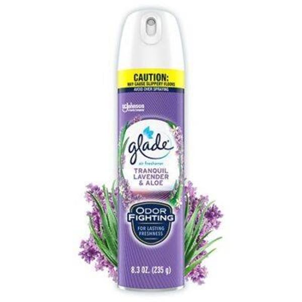 Glade Tranquil Lavender & Aloe Air Freshener 6 Pack
