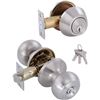 Image 1 : Weiser Essentials SmartKey Door Knob Set with 4 Keys