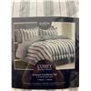 Image 3 : Comfy Bamboo World Graham Comforter Set, Queen, 7 Pieces
