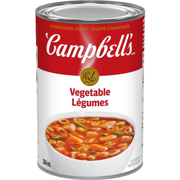 Campbell’s Vegetable 284 mL Cans – Pack of 24 Units