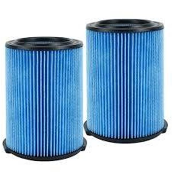 Ridgid VF5000 Air Filter with Foam Sleeve, 2-Pack