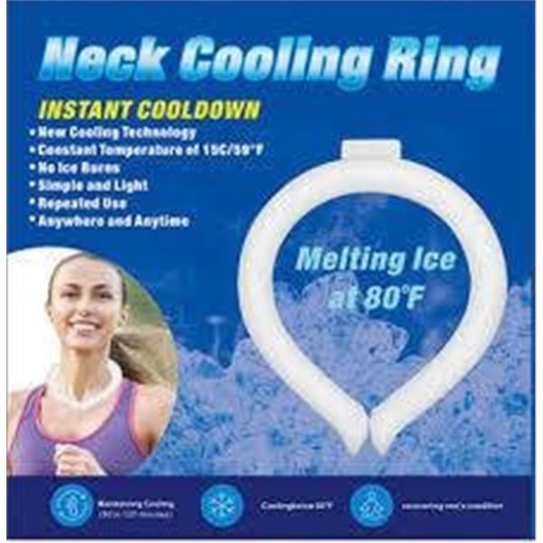 Neck Cooling Ring With Instant Cooldown Technology