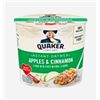 Image 1 : Quaker Apples and Cinnamon Instant Oatmeal Cups – 24 Pack