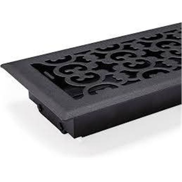 Manor House Floor Register 3-Pack, 4 x 10 in with Directional Airflow Control