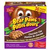 Image 1 : Dare Bear Paws Chocolate Chip Cookies, 36 Pouches