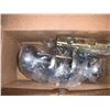 Image 2 : LOT OF 6 Weiser GA101 T26D Troy TM Satin Chrome Passage Door Knob Set