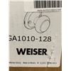Image 3 : LOT OF 6 Weiser GA101 T26D Troy TM Satin Chrome Passage Door Knob Set