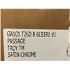 Image 4 : LOT OF 6 Weiser GA101 T26D Troy TM Satin Chrome Passage Door Knob Set
