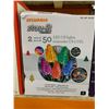 Image 2 : Sylvania Stay-Lit LED C9 Multicolor Lights – 2 Sets of 50