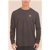 Image 1 : John Deere Grey Long Sleeve Shirt, Size XL/TG