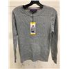 Image 2 : Tommy Hilfiger Women’s Gray Cable Knit Sweater Long Sleeve S/P