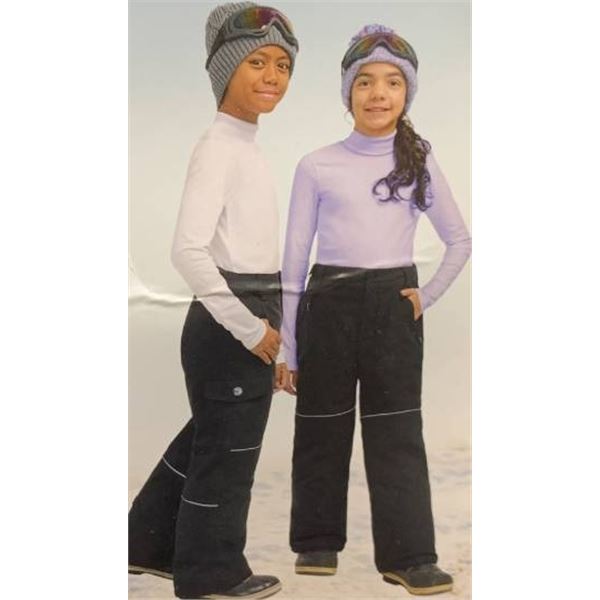 Stormpack Sunice Youth Snow Pants – Black Size 12