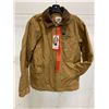 Image 2 : Wrangler Men’s Beige Jacket, Size Medium, Corduroy Collar