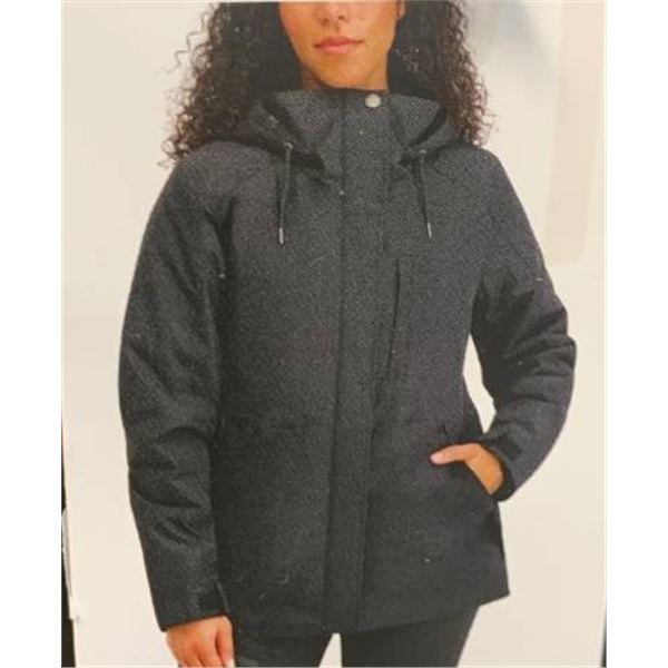 Roxy Women’s Black Winter Jacket With Hood, Size M/M