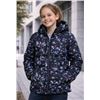 Image 1 : Children’s XMTN Winter Jacket in Floral Design with Waterproof Features