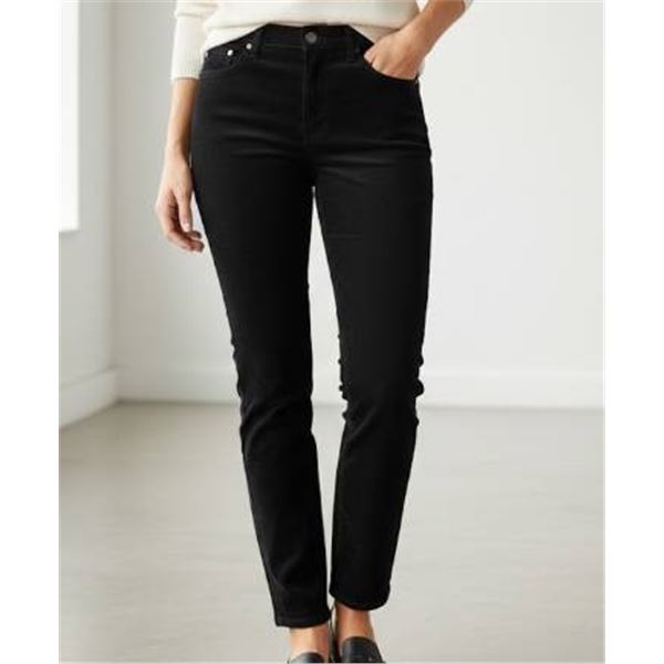 Tommy Hilfiger Black Corduroy Pants, Size 10