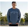 Image 1 : Hurley Men’s Crew Neck Sweatshirt, Size Medium, Blue