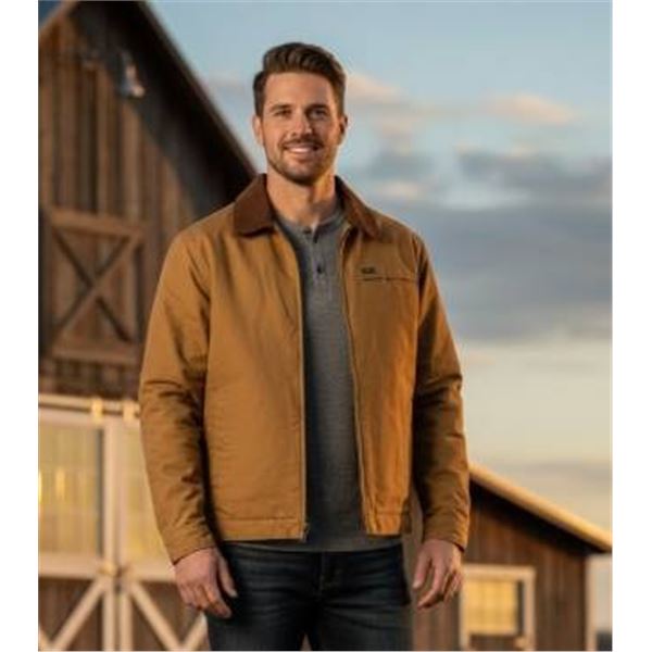 Wrangler Men’s Jacket with Quilted Interior, Size L/G