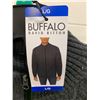 Image 3 : Buffalo David Bitton Men’s Sweater With Zipper Front Closure – Gray Color, Size La