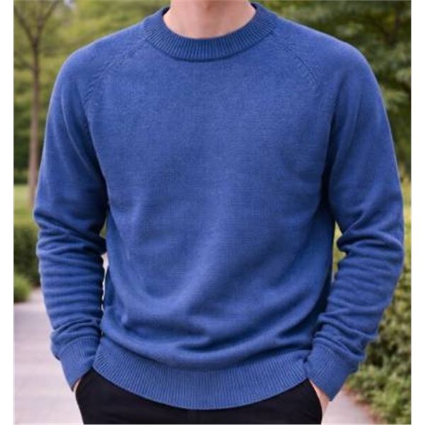 Calvin Klein Blue Sweater XL – Made in Bangladesh