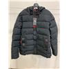 Image 2 : Atelier Noir Men’s Puffer Jacket, Size M, Black
