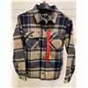Image 2 : Dakine M Plaid Button-Up Shirt in Beige and Navy