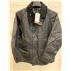 Image 2 : Barbour Bedale Wax Jacket – Black, Size 40