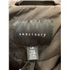 Image 3 : Sanctuary Women’s  Puffer Long Vest, Black, Size L/G