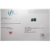 Image 3 : 6.54 ct Certified Zambian Emerald gemstone Pair ($8,150 Appraisal)