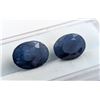 Image 2 : 9.81 ct Certified Madagascar Sapphire gemstone Pair ($12,750 Appraisal)