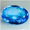 Image 1 : 55.86 ct Certified Royal Blue Topaz gemstone ($9,830 Appraisal)