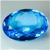 Image 2 : 55.86 ct Certified Royal Blue Topaz gemstone ($9,830 Appraisal)