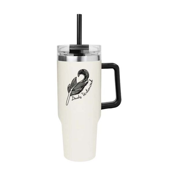 40 oz Feather Tumbler
