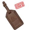 Image 1 : leather luggage tag