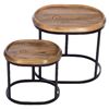 Image 1 : Nesting Serving Tables