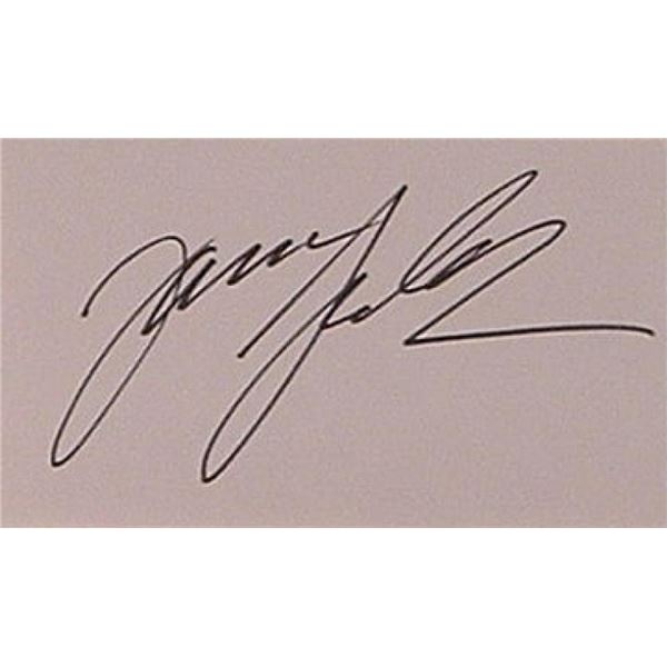 Sopranos Tony Soprano James Gandolfini signature slip
