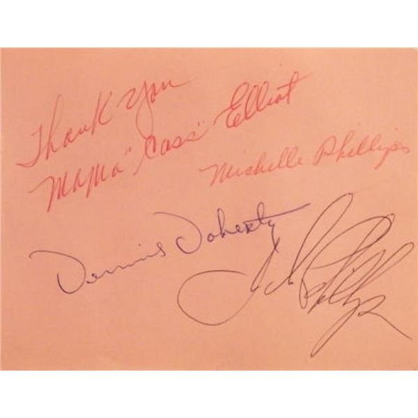 The Mama's and the Papa's signature slip