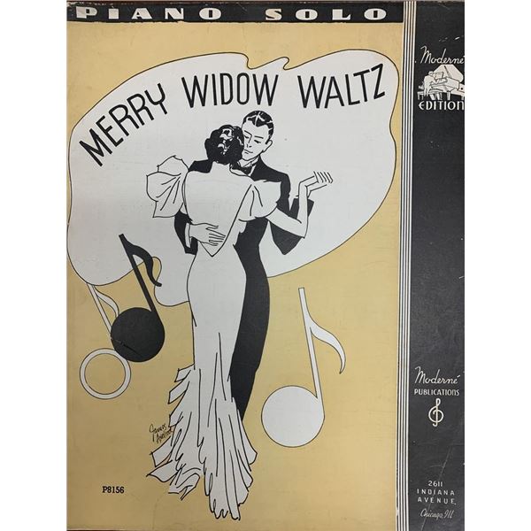 Merry Window Waltz unsigned sheet music