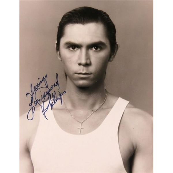 La Bamba Lou Diamond Phillips signed portrait photo