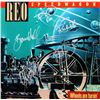 Image 1 : REO Speedwagon Wheels Are Turninâ€™ signed album